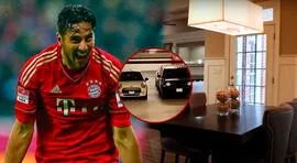 Así luce la mansión de Claudio Pizarro en Alemania: con piscina, gimnasio y sala de cine