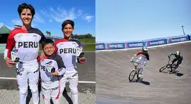 Histórico logro de los hermanos Noli en el Sudamericano de BMX