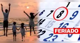 Feriado largo de diciembre: ¿por qué son libres el lunes 8 y martes 9 en Perú?
