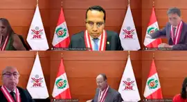 Abogado lanza insulto en plena sesión del JNE: 'Calla...', y Roberto Burneo responde con drástica advertencia