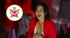 ¡ÚLTIMO MINUTO! Plataforma oficial del JNE publica a Keiko Fujimori como PRESIDENTA electa y luego borró el registro