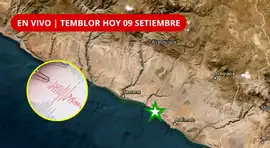 TEMBLOR en Perú HOY, 09 SETIEMBRE 2026: ¿A qué HORA y DÓNDE se registró el ÚLTIMO SISMO, según IGP?