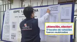 ONPE anuncia REUBICACIÓN de 17 en locales de votación para las Elecciones Municipales 2026: LINK OFICIAL para revisar si cambió tu mesa
