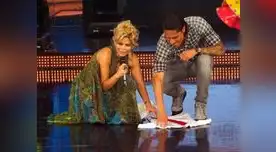 Gisela Valcárcel y Paolo Guerrero