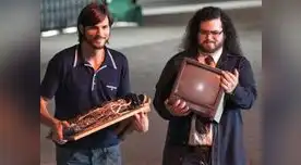 Filtran escena de Ashton Kutcher como Steve Jobs