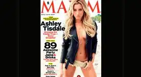Ashley Tisdale portada de la revista Maxim.