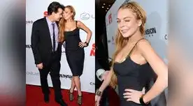 Lindsay Lohan llegó tarde a premier de Scary Movie 5 en Hollywood.