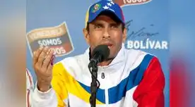 Opositor se mantiene firme.