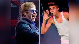 Justin Bieber es menospreciado por el genio Elton John. Veterano cantante no lo pasa.