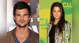 Taylor Lautner en romances con Marie Avgeropoulos.