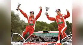 Gran título para el piloto peruano.