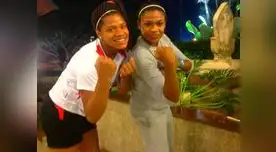 Ángela Leyva y Rosa Valiente: el poderío de la sub 18 de Perú.