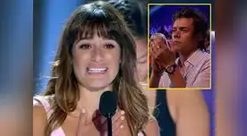 Harry Styles de One Direction llora por Lea Michele de Glee