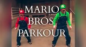 YouTube: Mario Bros. en la vida real en acrobacias