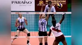 Sudamericano de vóley: Perú cayó 3-1 frente a Argentina.