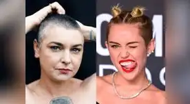 Miley Cyrus y Sinead O'Connor en guerra de cantantes en Twitter
