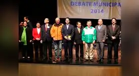 Trece candidatos a la alcaldía de Lima debatirán hoy a las 6 p.m.