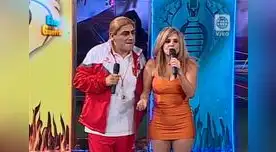 Johanna San Miguel presentó a cómico nuevo jale de casa televisora. Johanna San Miguel presentó a cómico nuevo jale de casa televisora.