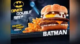 McDonald's homenajea a Batman con su propia hamburguesa