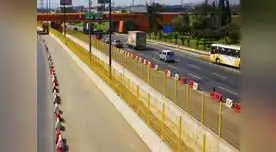 Las mallas de seguridad impedirán el cruce de la vía Evitamiento. Las mallas de seguridad impedirán el cruce de la vía Evitamiento.