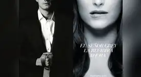 Dakota Johnson y Jamie Dorman protagonizaron afiches.