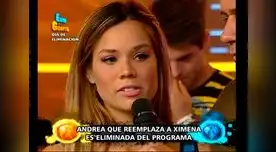 Andrea San Martín se fue de reality con Jimena Espinoza. 