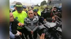 Esta sería su primera audiencia en público luego de su captura.