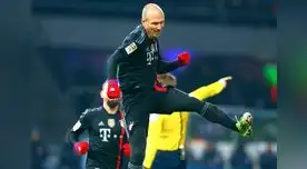 Robben hizo el gol de la victoria.