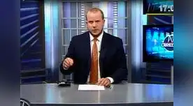 Conductor Thorndike pierde los papeles en vivo. 