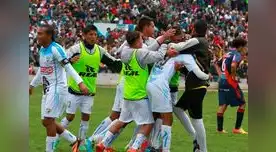 Los jugadores puneños celebran su clasificación.