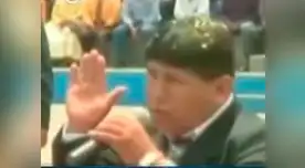 Mamani Mamani se puso nerviosón.