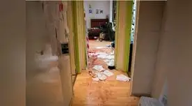 Interiores del semanario Charlie Hebdo