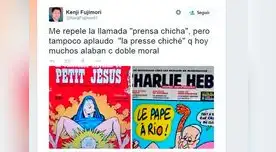 Kenji metió la pata en Twitter. 
