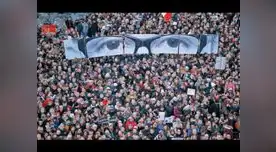 Calles, parques y plazas repletas fueron el panorama común en jornada histórica.