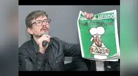 Dibujante se emocionó al presentar nuevo número de publicación.