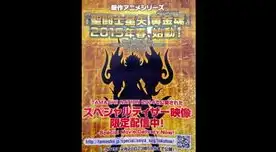 "Saint Seiya: Soul of Gold" sería transmitido vía streaming "Saint Seiya: Soul of Gold" sería transmitido vía streaming