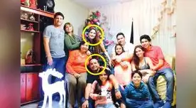 Melissa Loza , Pierina Carcelén  y Vanessa Terkes felices porque pronto será padre.