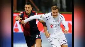 Fiorentina de Juan Vargas empata 1 a 1 con el Genoa Fiorentina de Juan Vargas empata 1 a 1 con el Genoa