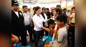 También hay maquinaria pesada en la zona.