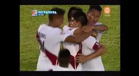 Ibérico hizo los dos goles peruanos