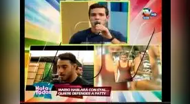 Mario Irivarren aseguró que Patricia Redelius es solo su amiga. 