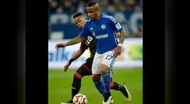 Jefferson Farfán reapareció con el Schalke 04 en la Bundesliga
