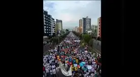 Marcha por la Vida: Miles de personas participaron en esta convocatoria