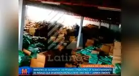 Pañales del Ministerio de la Mujer: video muestra su mal estado de almacenaje