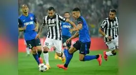 Tévez generó gran peligro, pero fue Vidal el encargo de anotar