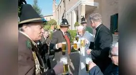 En Bavaria, región alemana donde nació, celebrar con cerveza es casi una obligación.