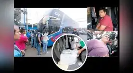 Copiloto y pasajero mostraron una aparente calma e incluso sonrieron.