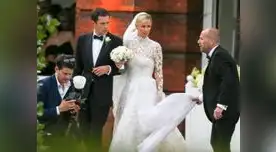 Incidente ocurrió poco antes de darse el 'sí, acepto'