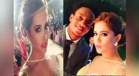 Melissa Paredes y André Carrillo. Melissa Paredes y André Carrillo.