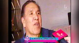 El gordo se encuentra recuperándose. Apareció delgado. 